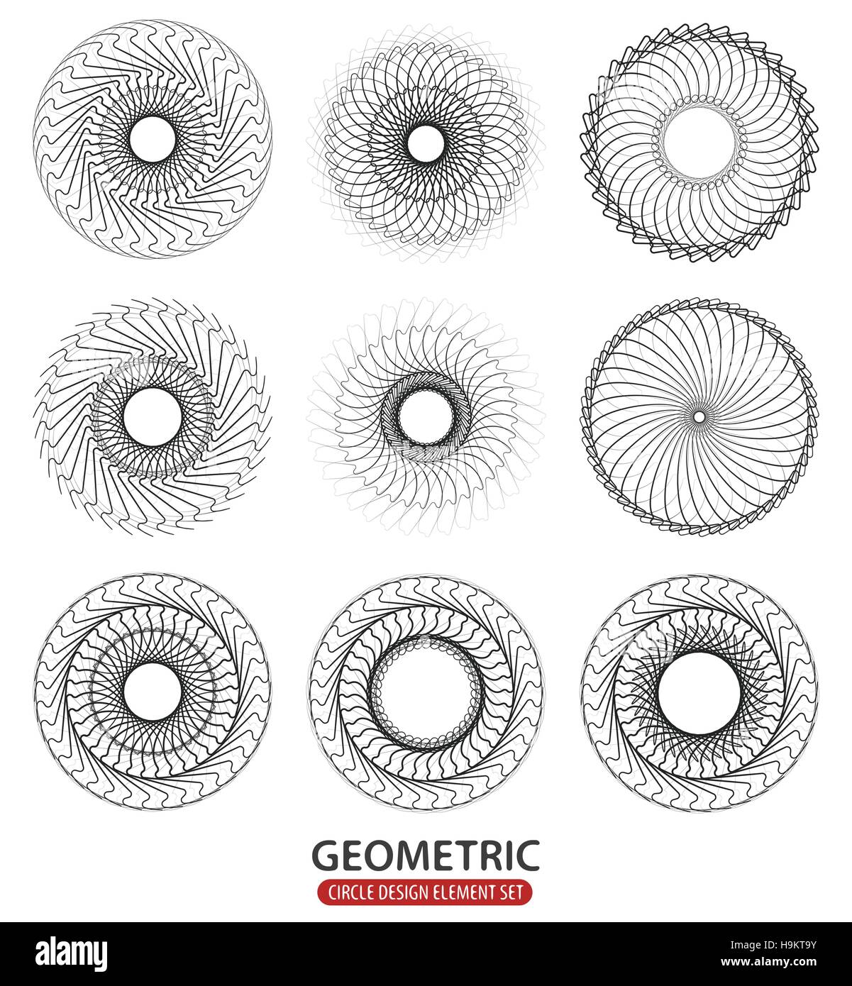 Geometric circle element(s), abstract random circle shape(s Stock ...