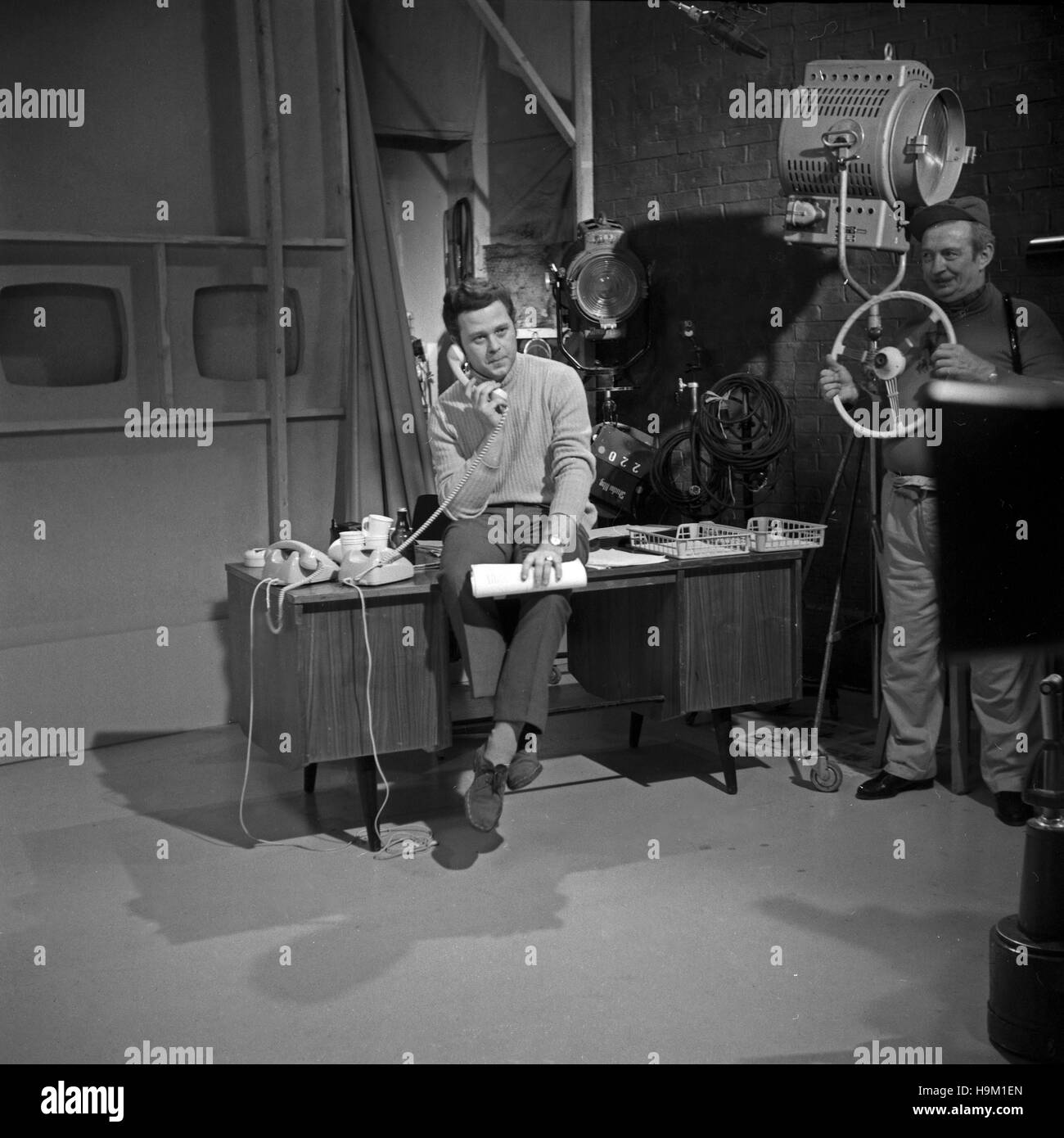 Achtung, Umleitung! Musiksendung, Deutschland 1960, Szenenfoto Stock Photo