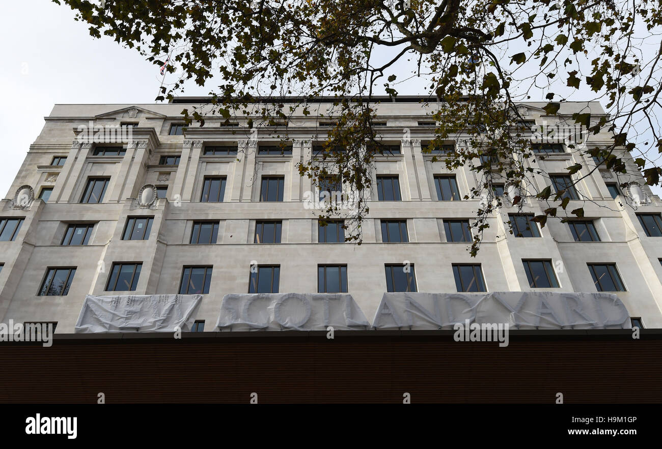 The Curtis Green building on Victoria Embankment in London, as