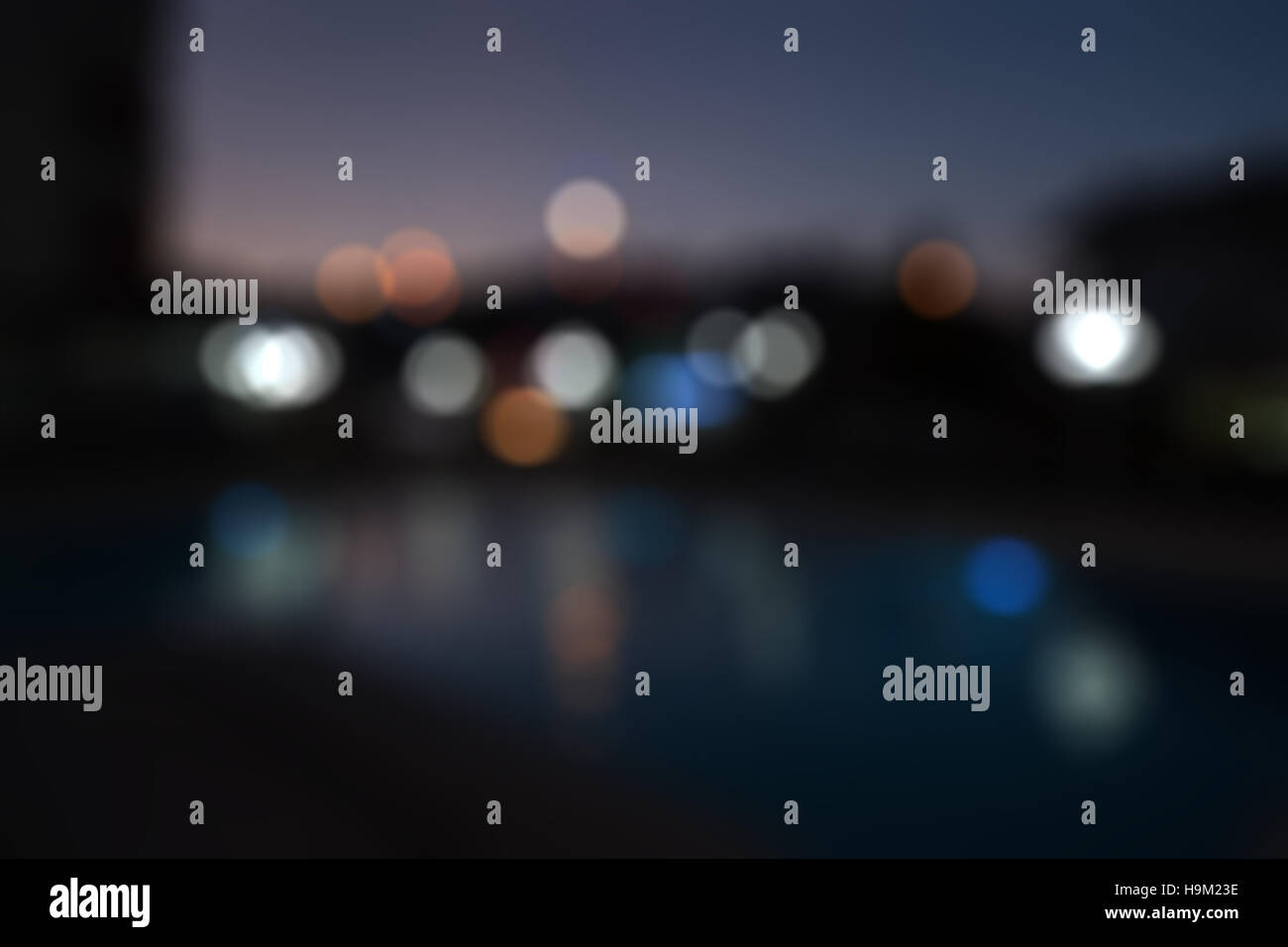 Defocused outdoor urban park scene hi-res stock photography and images ...