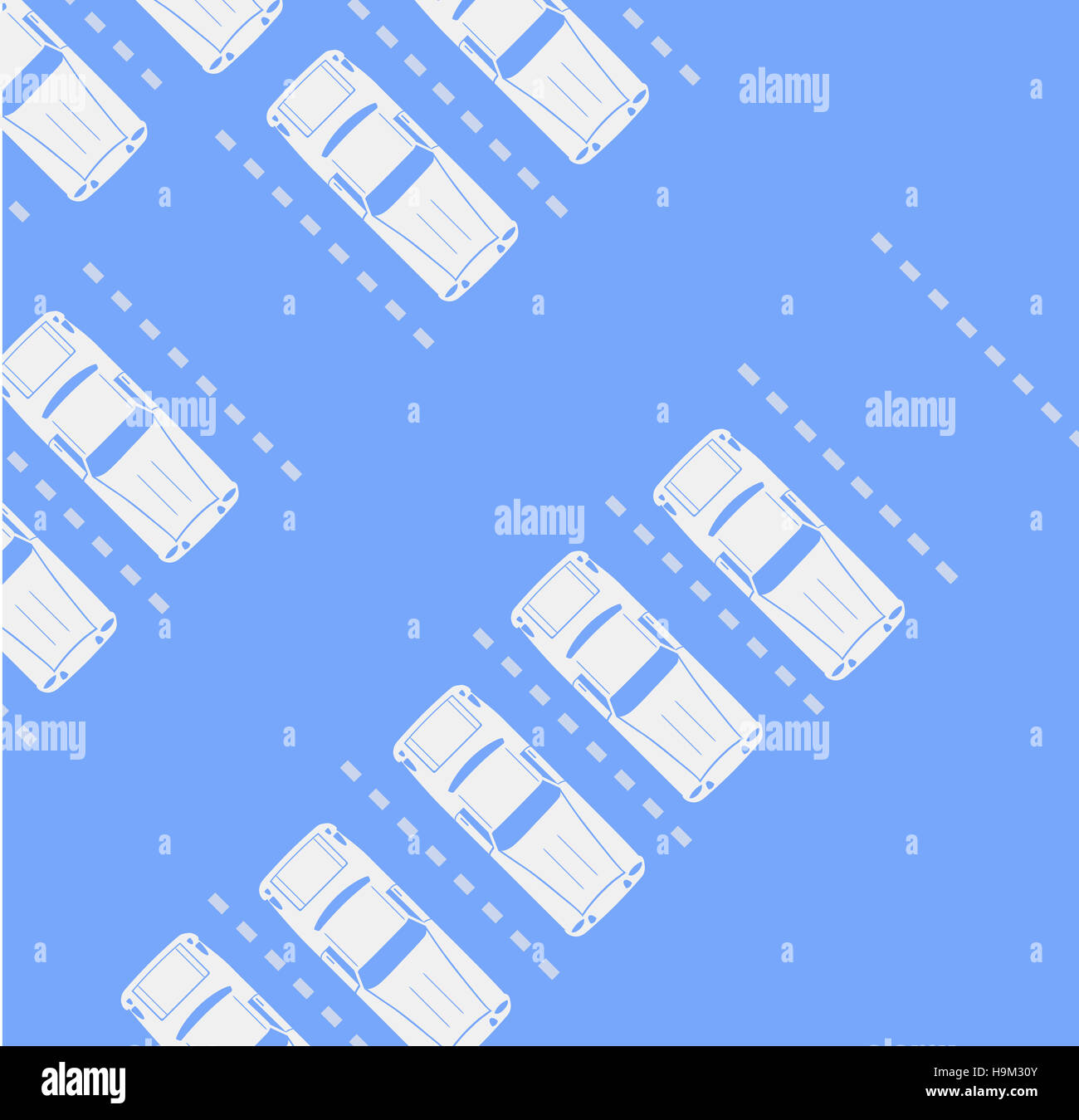 Top view parking lot design hi-res stock photography and images - Alamy