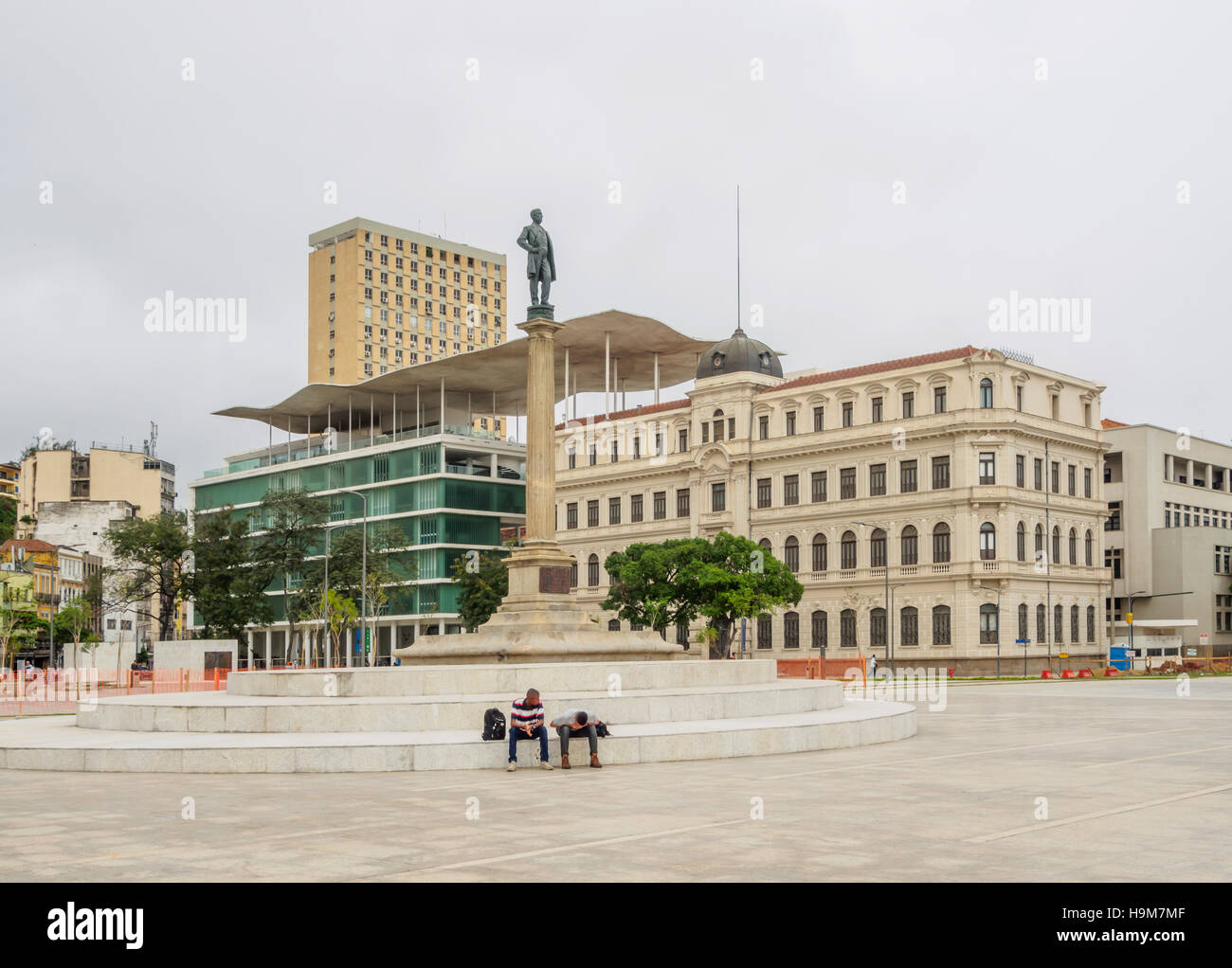 Brazil, City of Rio de Janeiro, Praca Maua, View of the Museu de Arte ...