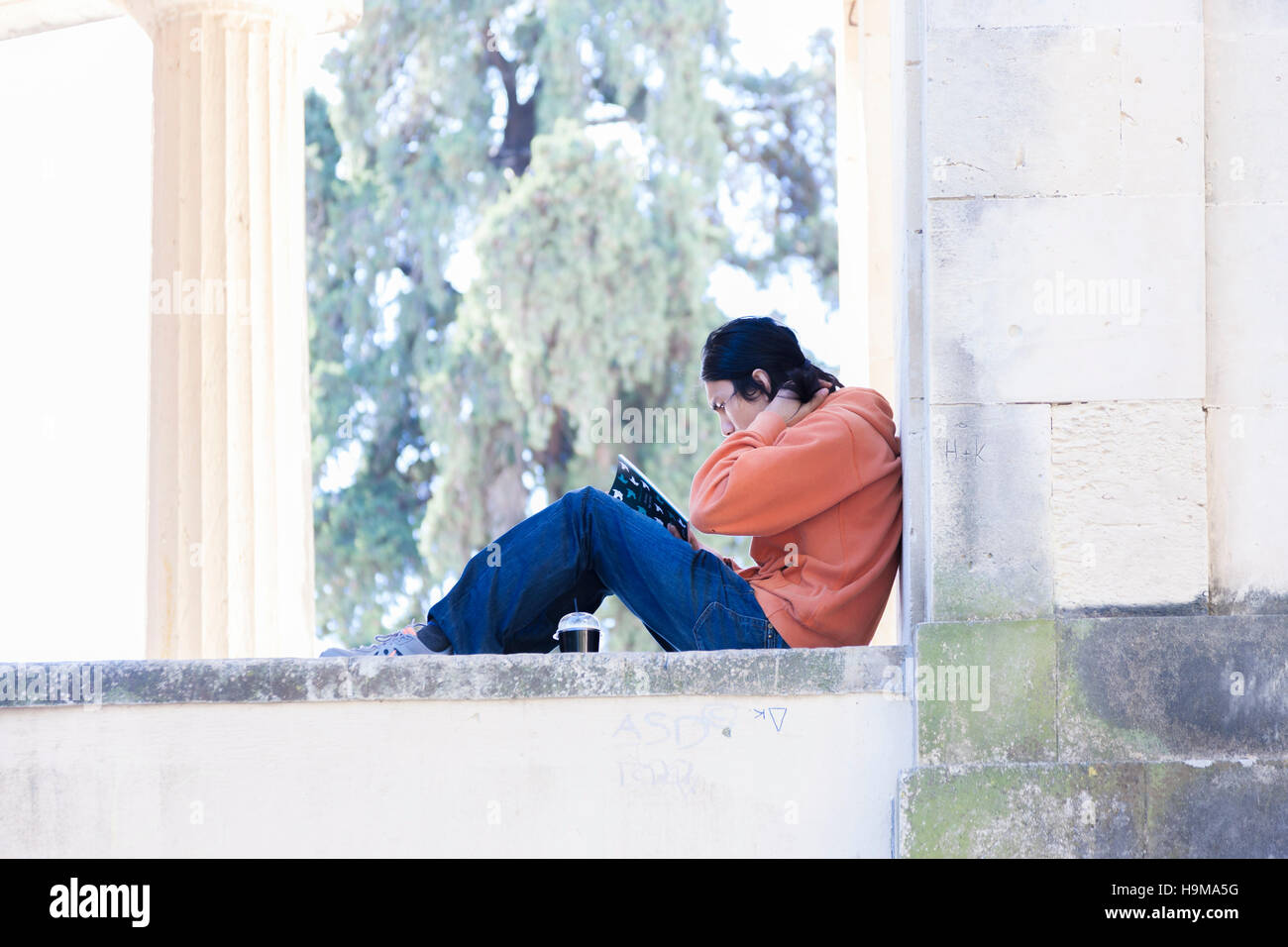 Corfu Town  on the island of Corfu, Greece Stock Photo