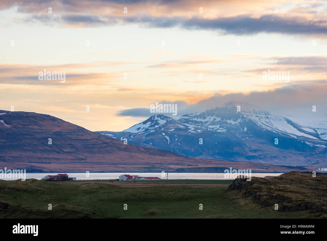 Icelandic Landscape Stock Photo
