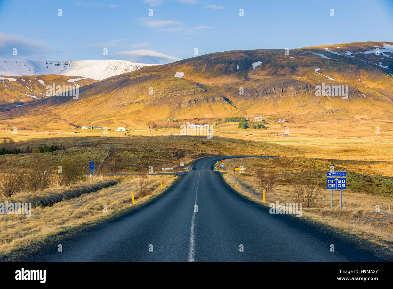 Icelandic Landscape Stock Photo