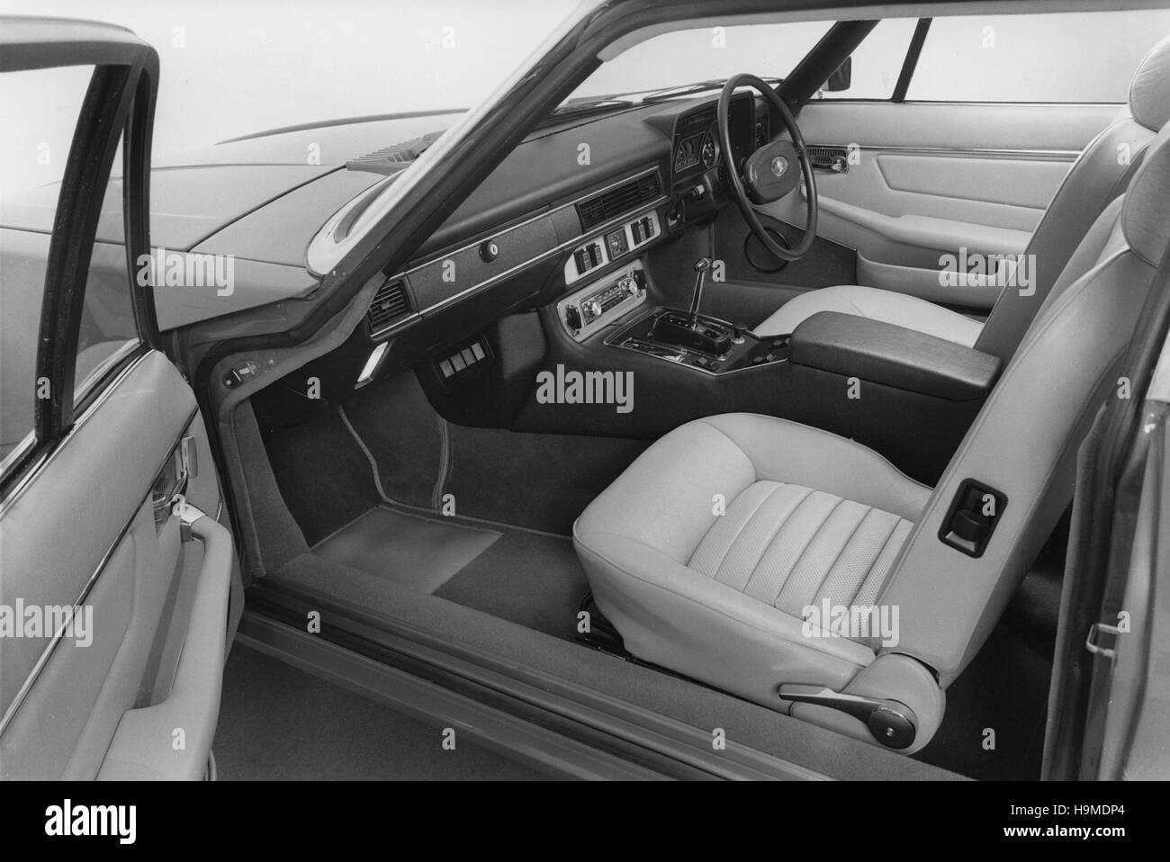 Jaguar XJS 1976 interior Stock Photo