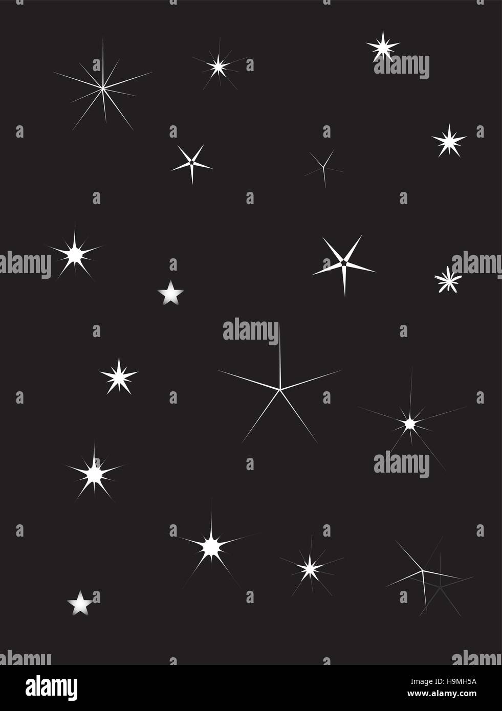 Sparkles vector vectors hi-res stock photography and images - Alamy