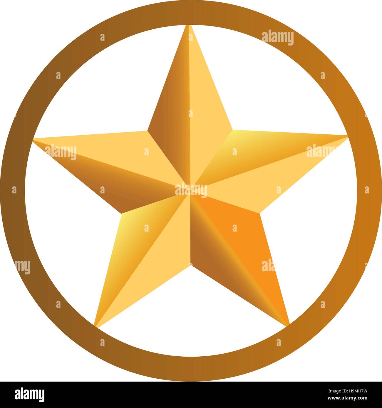 star inside circle logo