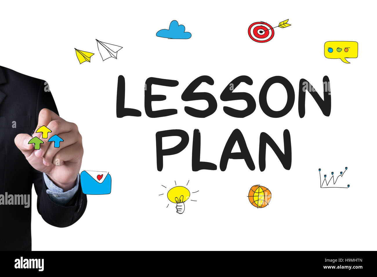 Lesson plan background hi-res stock photography and images - Alamy