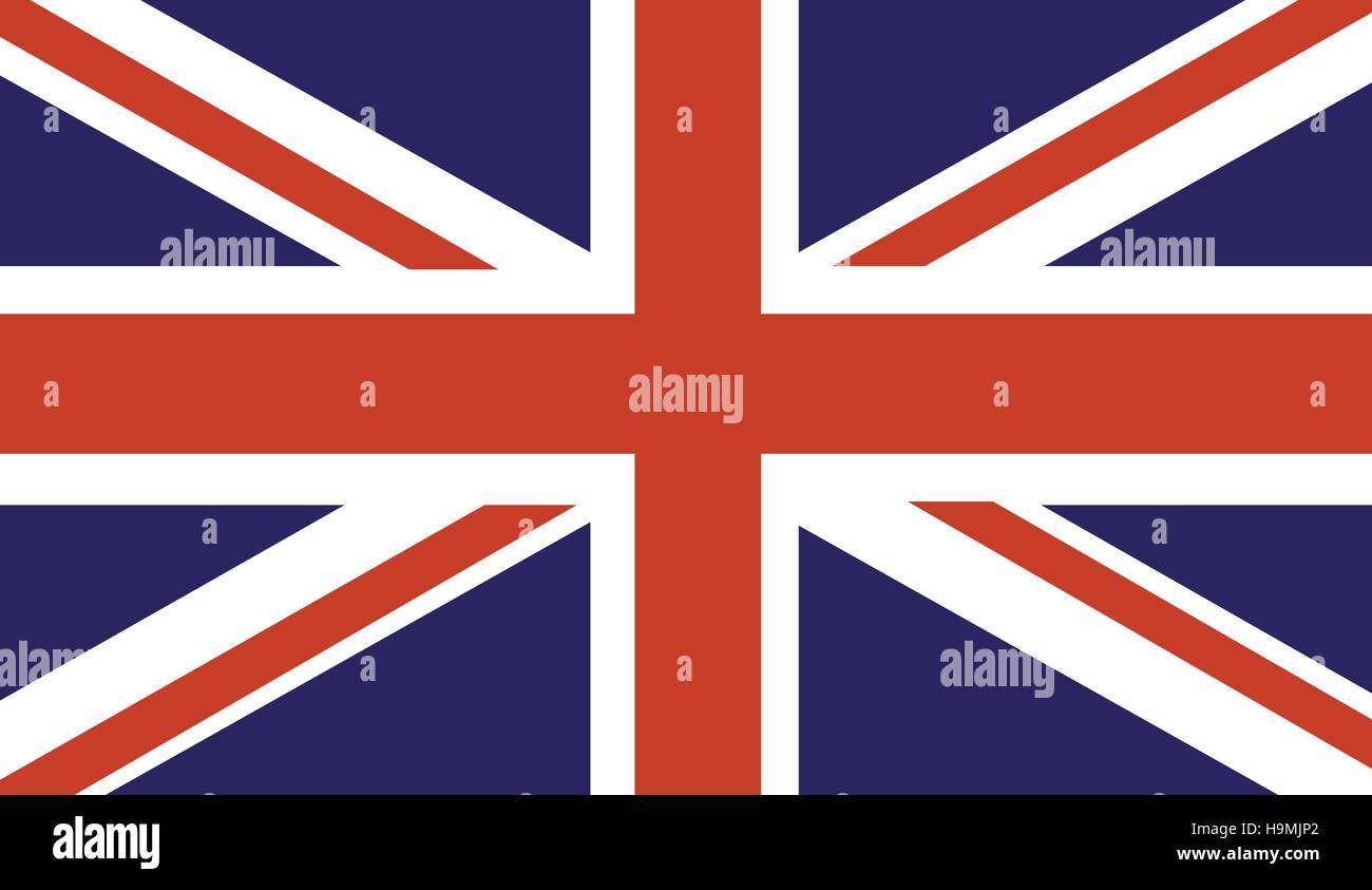 UK Flag Stock Vector
