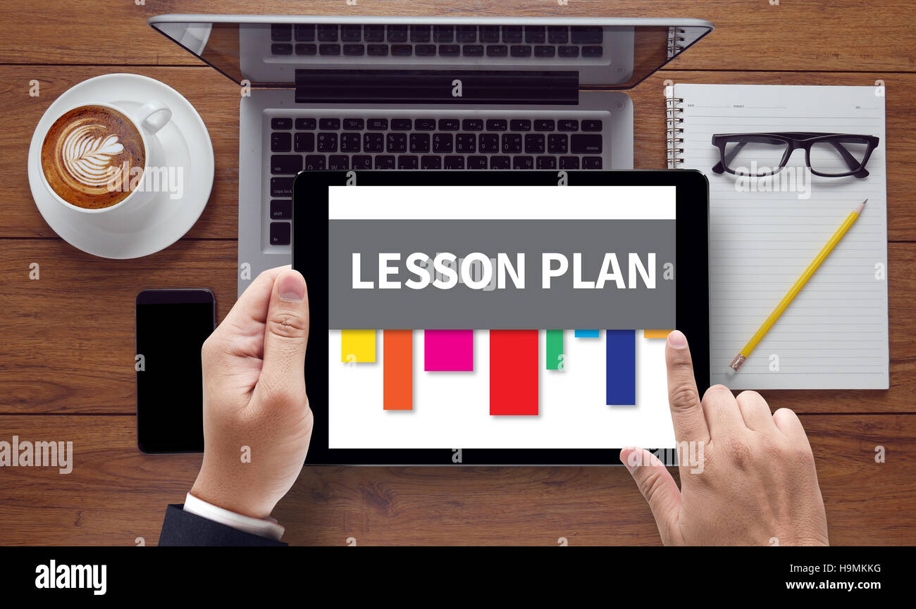 Lesson plan background hi-res stock photography and images - Alamy