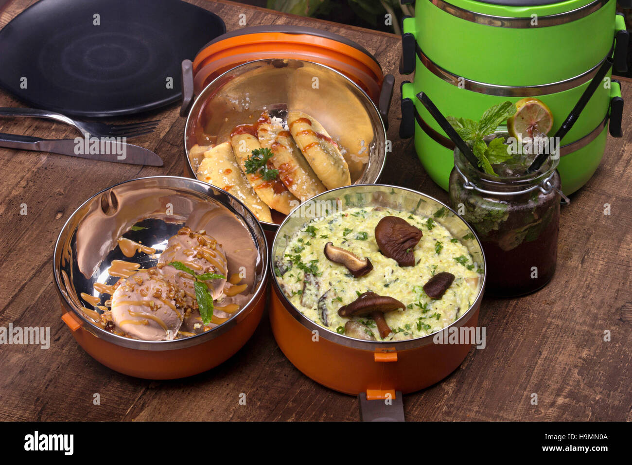 Italian Food Corn Spinach And Cheese Panzerotti Brocolli And Stock Photo Alamy