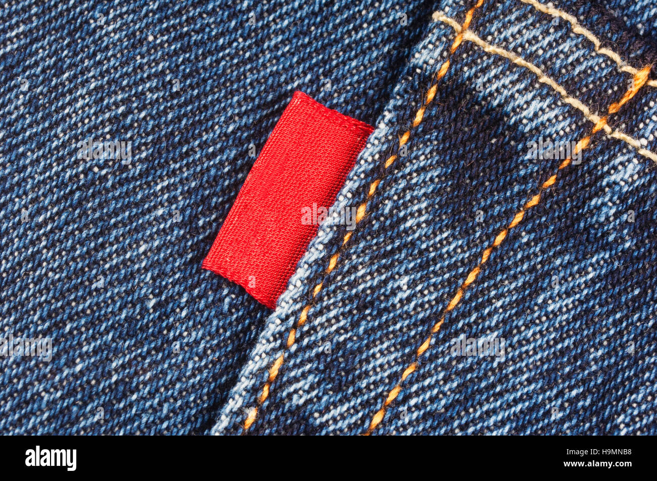 Levi's jeans label hi-res stock 