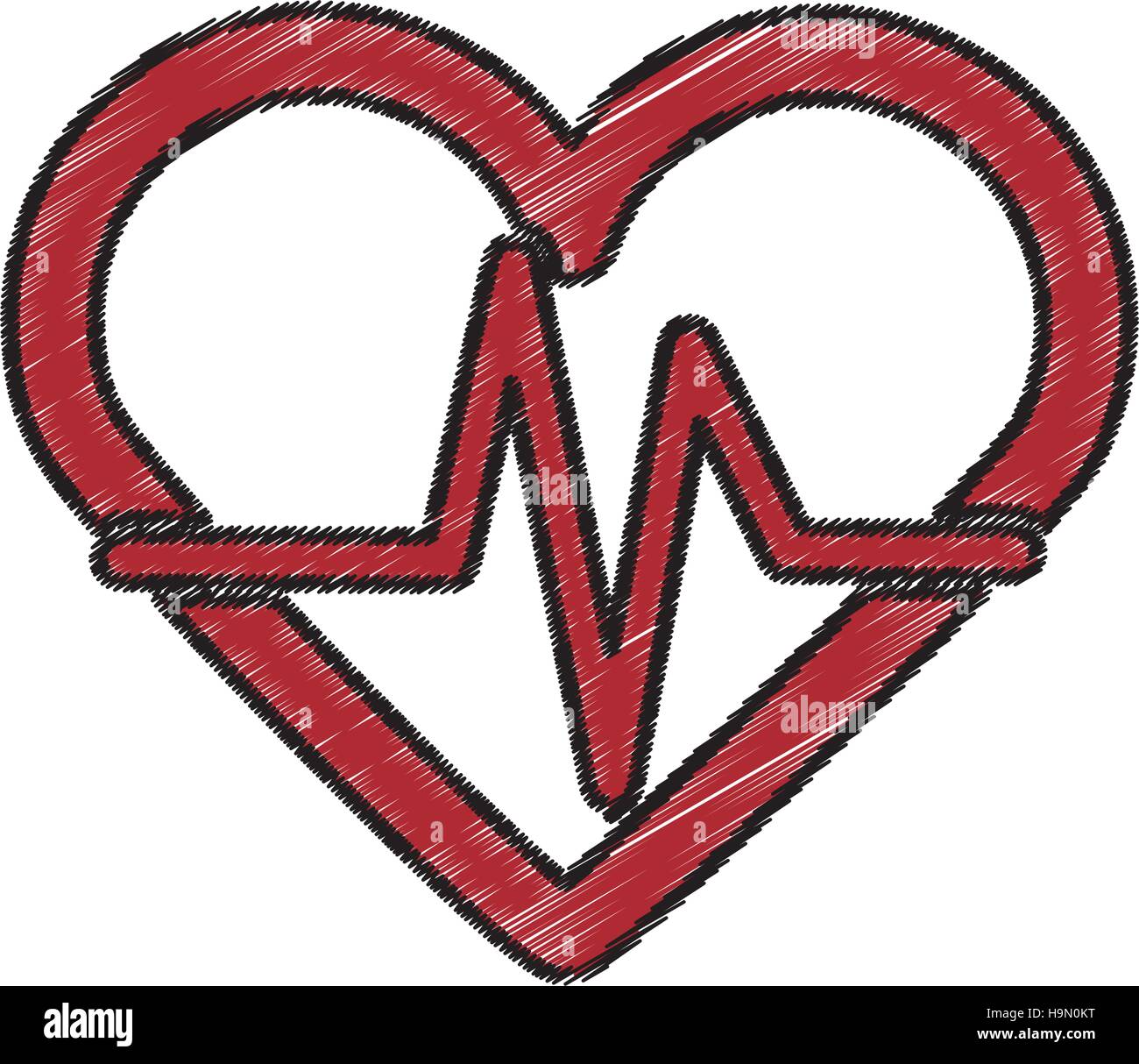 Hospital medical heart Stock Vector Image & Art - Alamy
