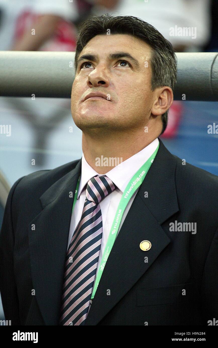 CRISTIAN MORA ECUADOR & LDU QUITO WORLD CUP GELSENKIRCHEN GERMANY 09 June  2006 Stock Photo - Alamy