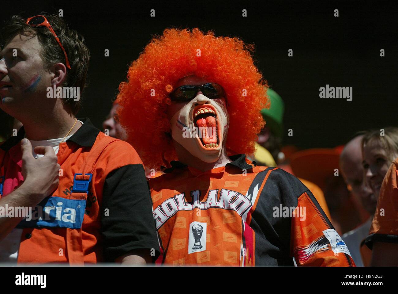 DUTCH FANS SERBIA MONTENEGRO V HOLLAND WORLD CUP LEIPZIG GERMANY 11 ...
