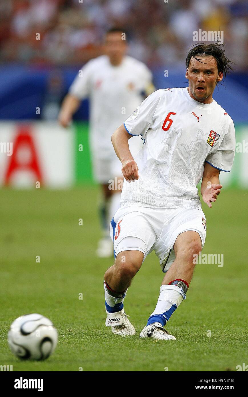 MAREK JANKULOVSKI CZECH REPUBLIC & AC MILAN WORLD CUP GELSENKIRCHEN GERMANY  12 June 2006 Stock Photo - Alamy