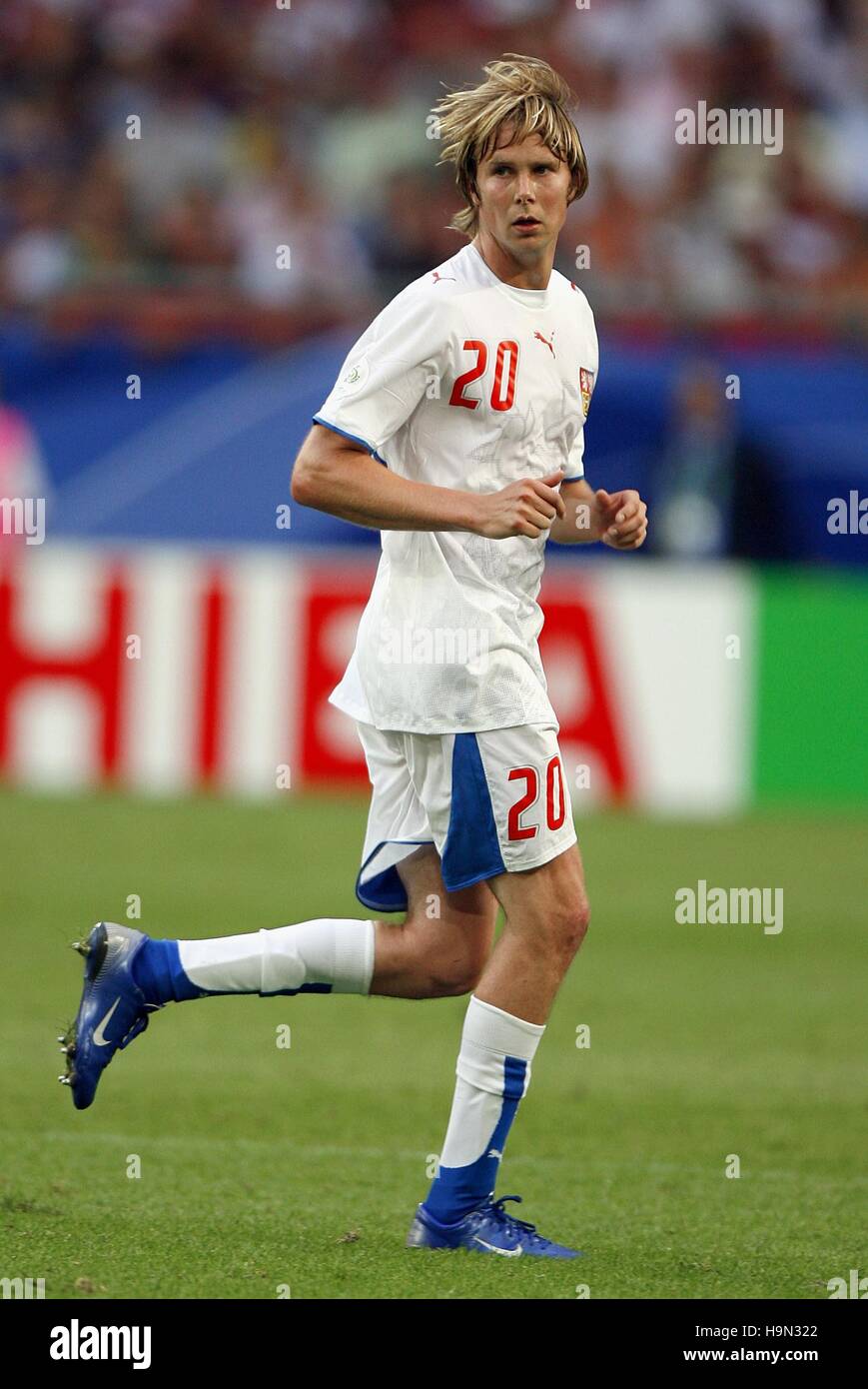 JAROSLAV PLASIL CZECH REPUBLIC & AS MONACO FC WORLD CUP GELSENKIRCHEN GERMANY 12 June 2006 Stock Photo