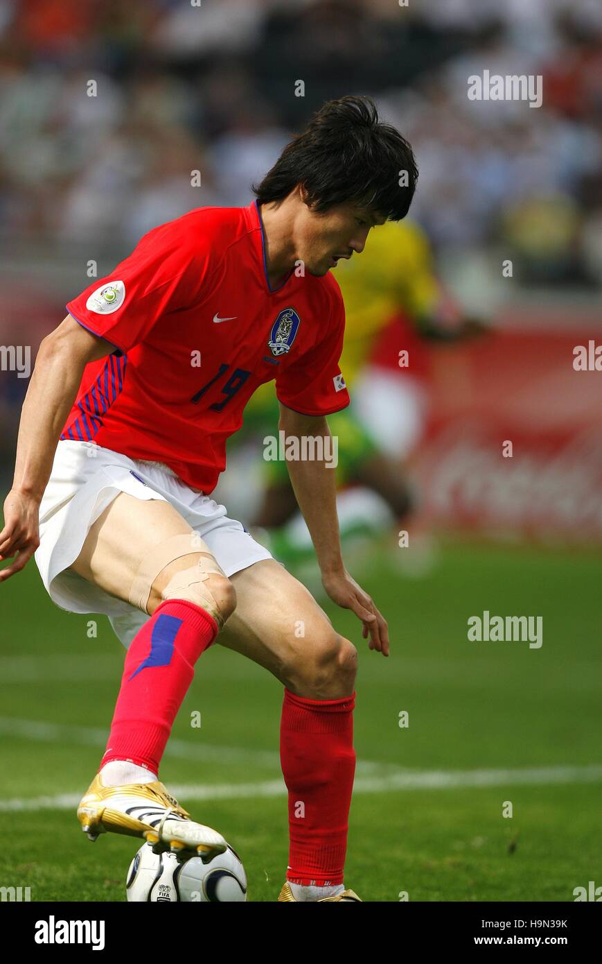 KIM SANG SIK KOREA REPUBLIC & SEONGNAM ILWH WORLD CUP FRANKFURT GERMANY 13 June 2006 Stock Photo