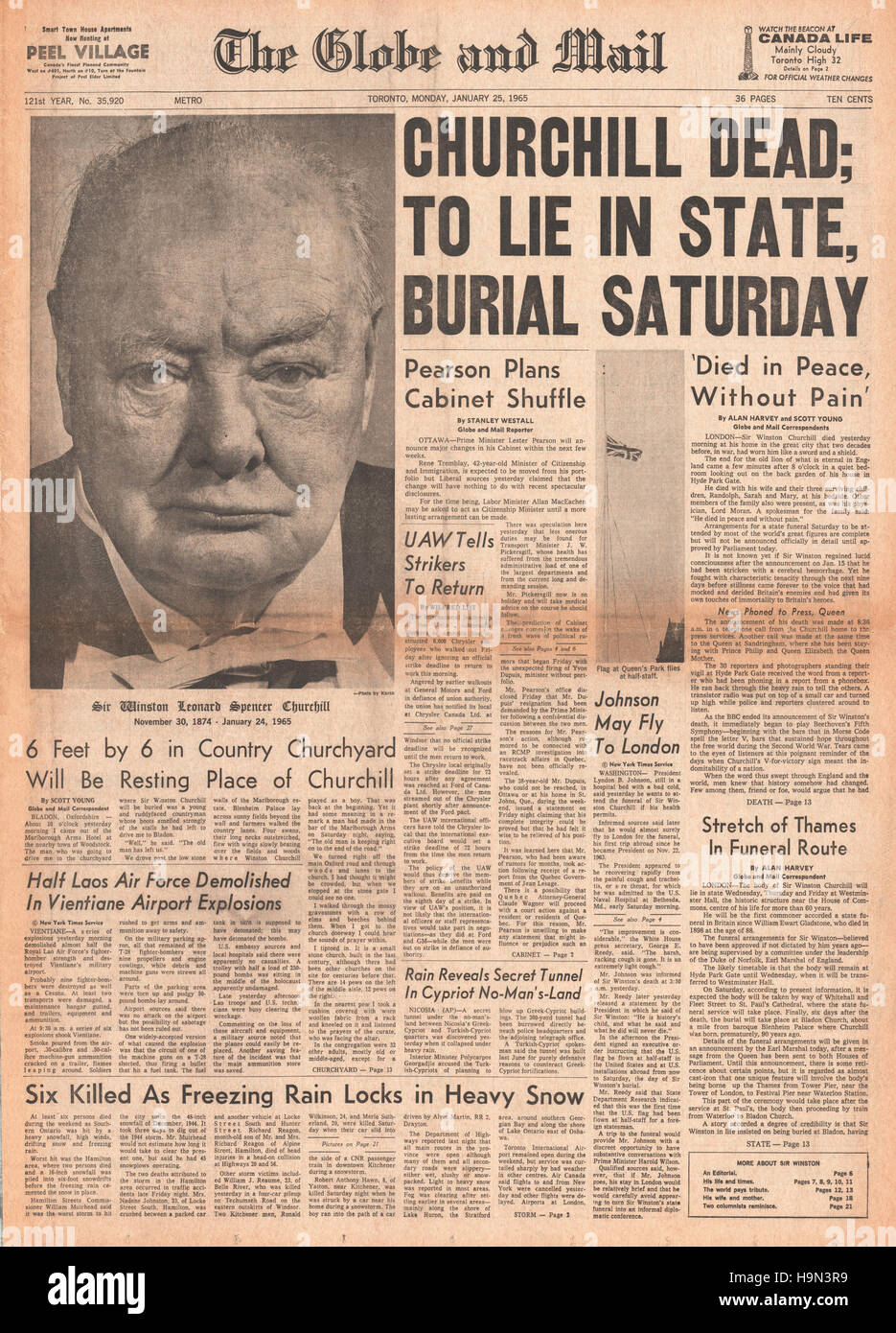 Winston churchill clementine diana hires stock photography and images Alamy