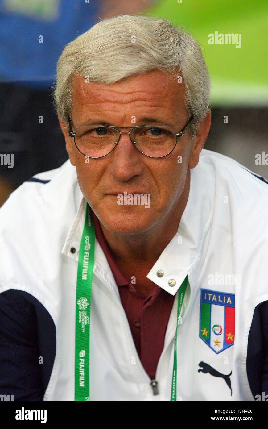 MARCELLO LIPPI ITALY HEAD COACH WORLD CUP HANNOVER GERMANY 12 June 2006  Stock Photo - Alamy