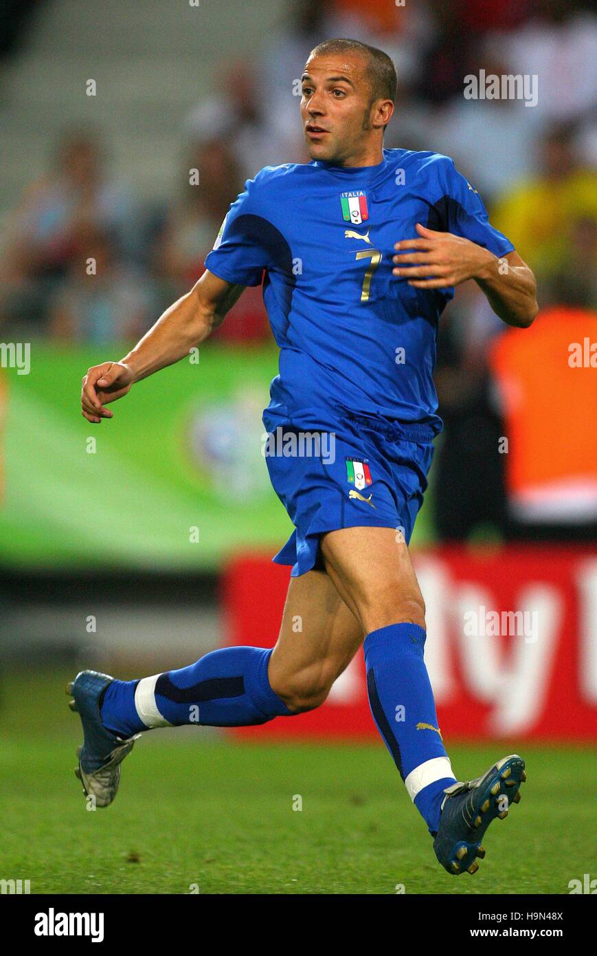 ALESSANDRO DEL PIERO ITALY & JUVENTUS WORLD CUP HANNOVER GERMANY 12 June 2006 Stock Photo