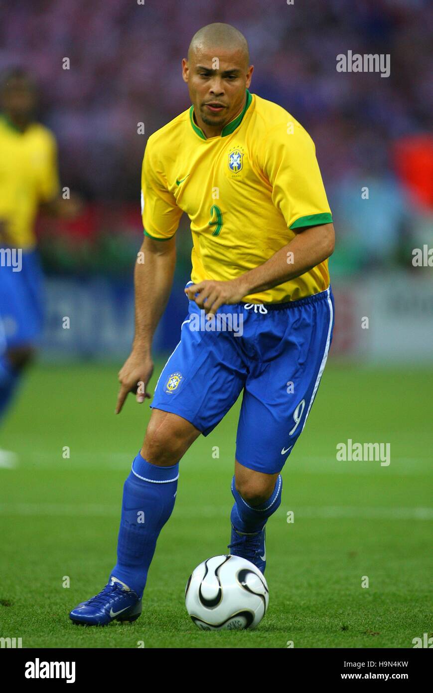 RONALDO BRAZIL & REAL MADRID WORLD CUP BERLIN GERMANY 13 June 2006 Stock Photo