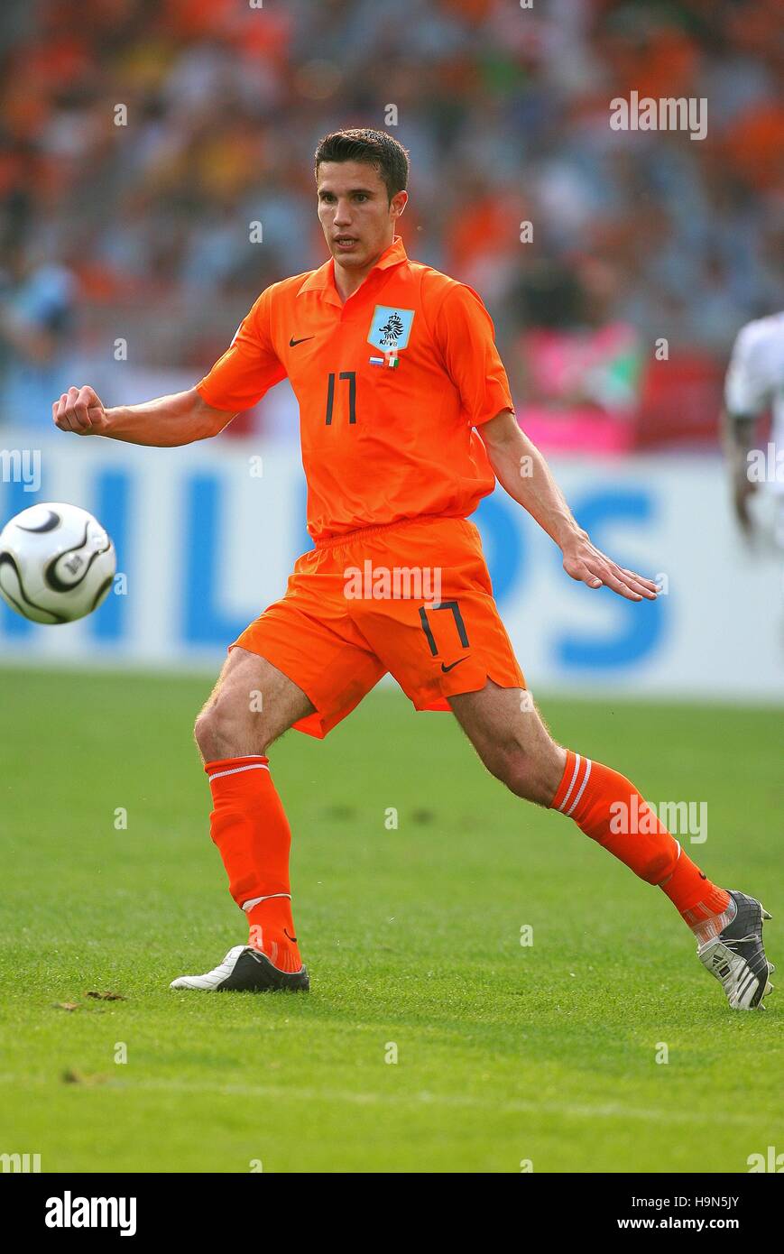 ROBIN VAN PERSIE HOLLAND & ARSENAL FC WORLD CUP STUTTGART GERMANY 16 June 2006 Stock Photo