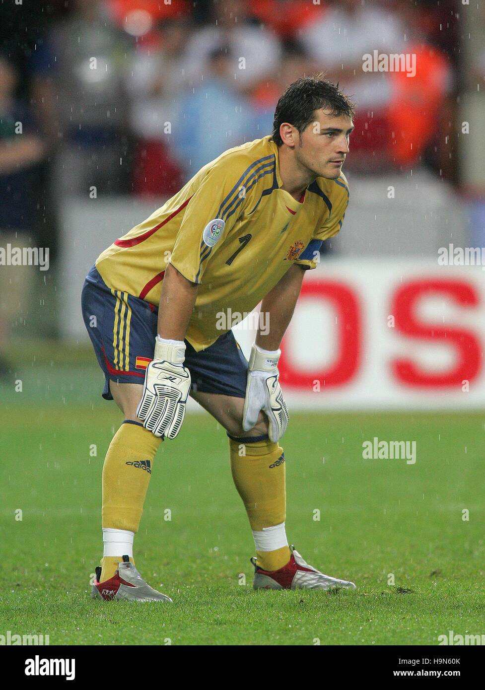 IKER CASILLAS SPAIN & REAL MADRID WORLD CUP STADIUM STUTGART GERMANY 19 June 2006 Stock Photo