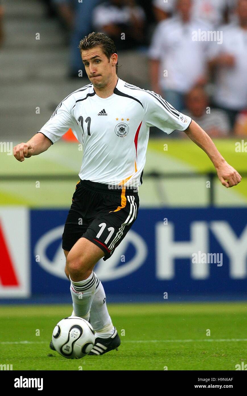MIROSLAV KLOSE GERMANY & WERDER BREMEN WORLD CUP BERLIN GERMANY 20 June 2006 Stock Photo