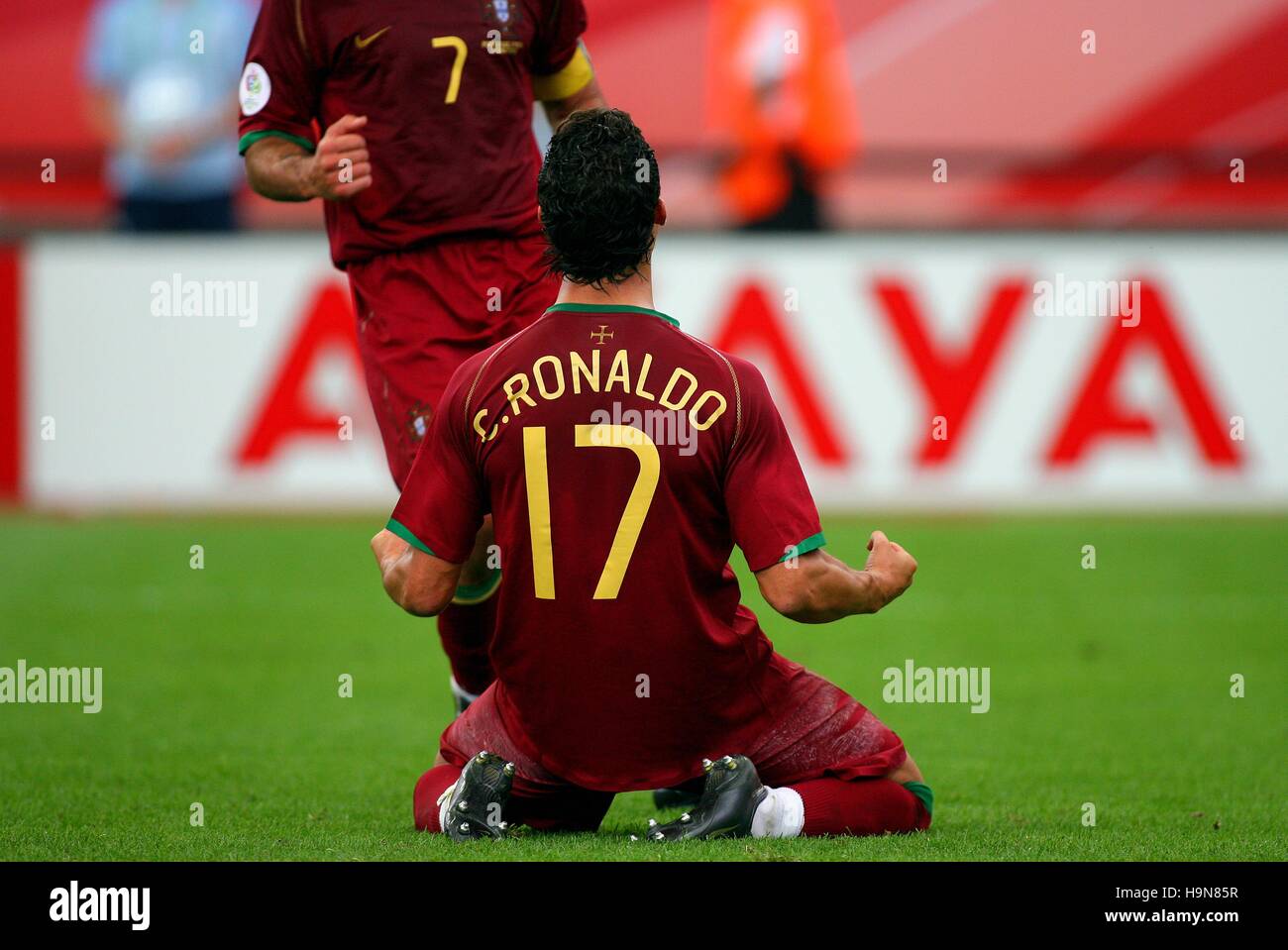 CRISTIANO RONALDO PORTUGAL & MANCHESTER UNITED WORLD CUP FRANKFURT GERMANY 17 June 2006 Stock Photo