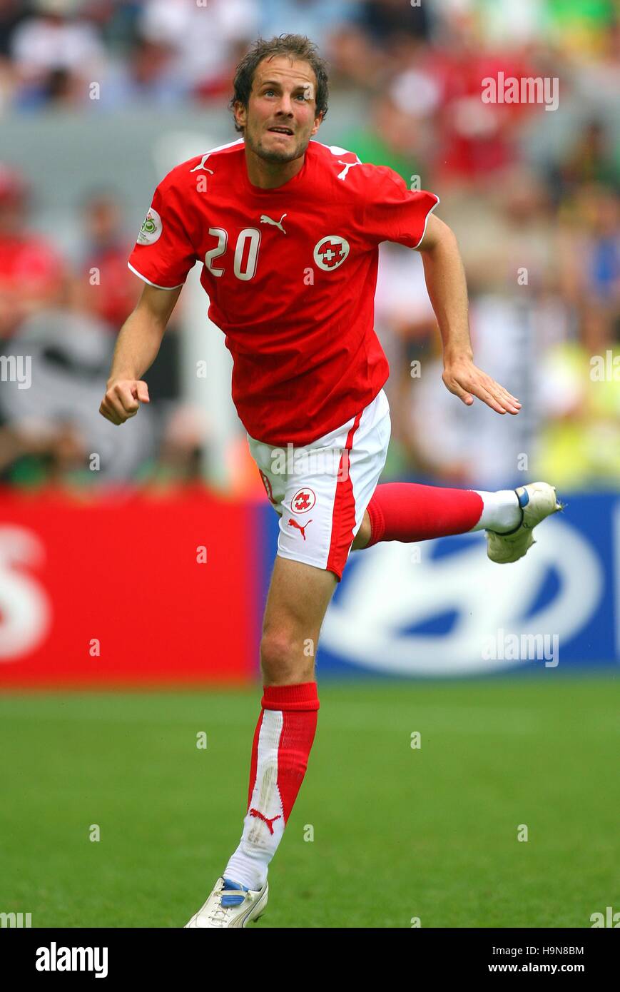 PATRICK MULLER SWITZERLAND & LYON WORLD CUP DORTMUND GERMANY 19 June ...