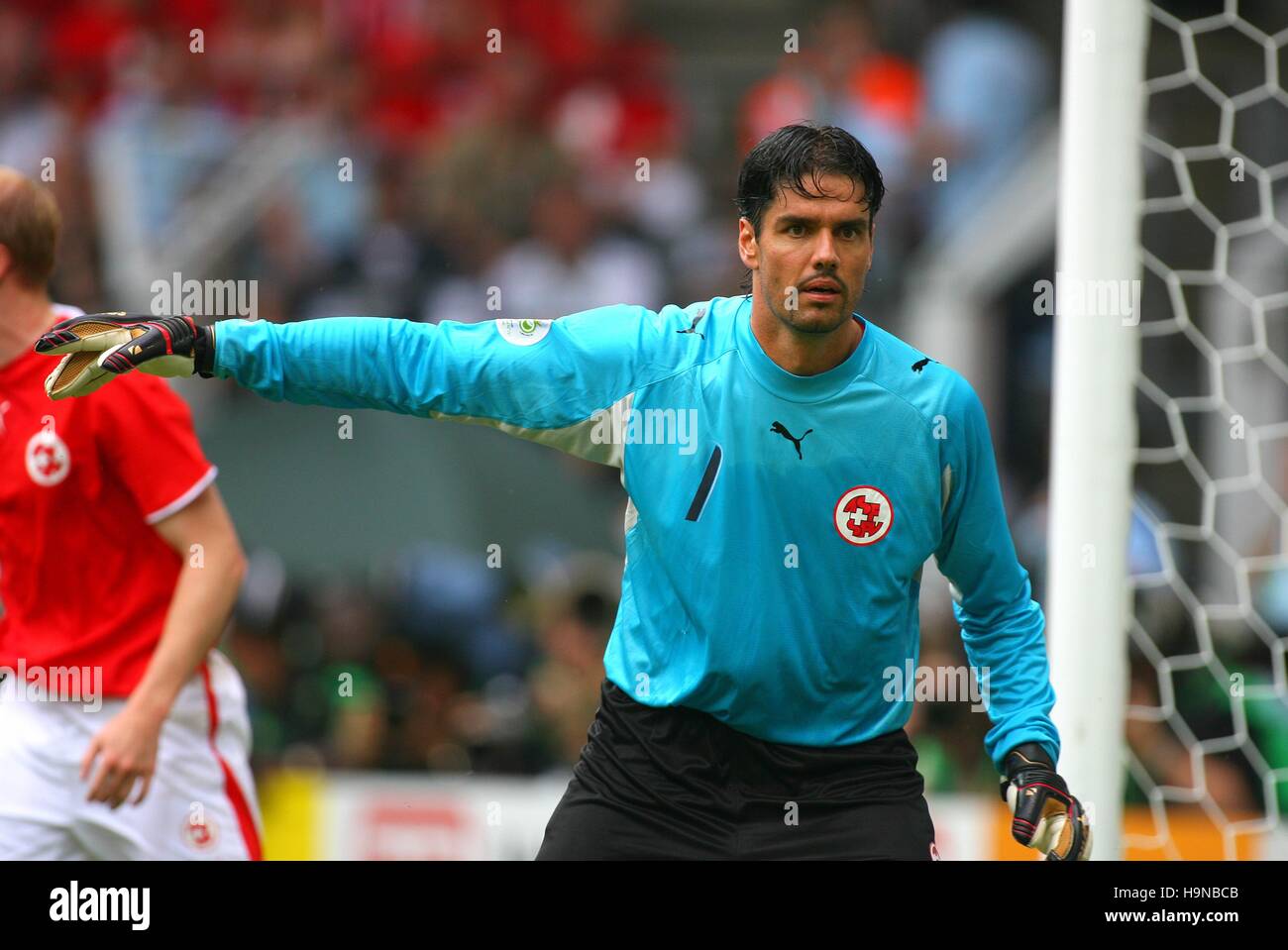 PASCAL ZUBERBUHLER SWITZERLAND & FV BASEL WORLD CUP DORTMUND GERMANY 19  June 2006 Stock Photo - Alamy