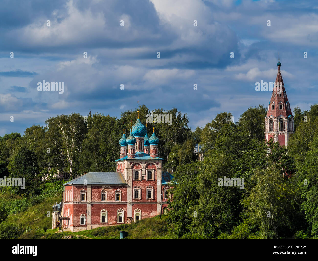 Kazan Transfiguration Church in Tutaev, Russia Stock Photo - Alamy