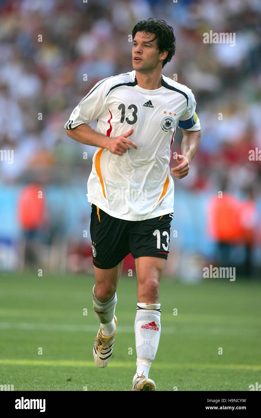 MICHAEL BALLACK GERMANY & CHELSEA FC WORLD CUP ALLIANZ ARENA MUNICH GERMANY  24 June 2006 Stock Photo - Alamy