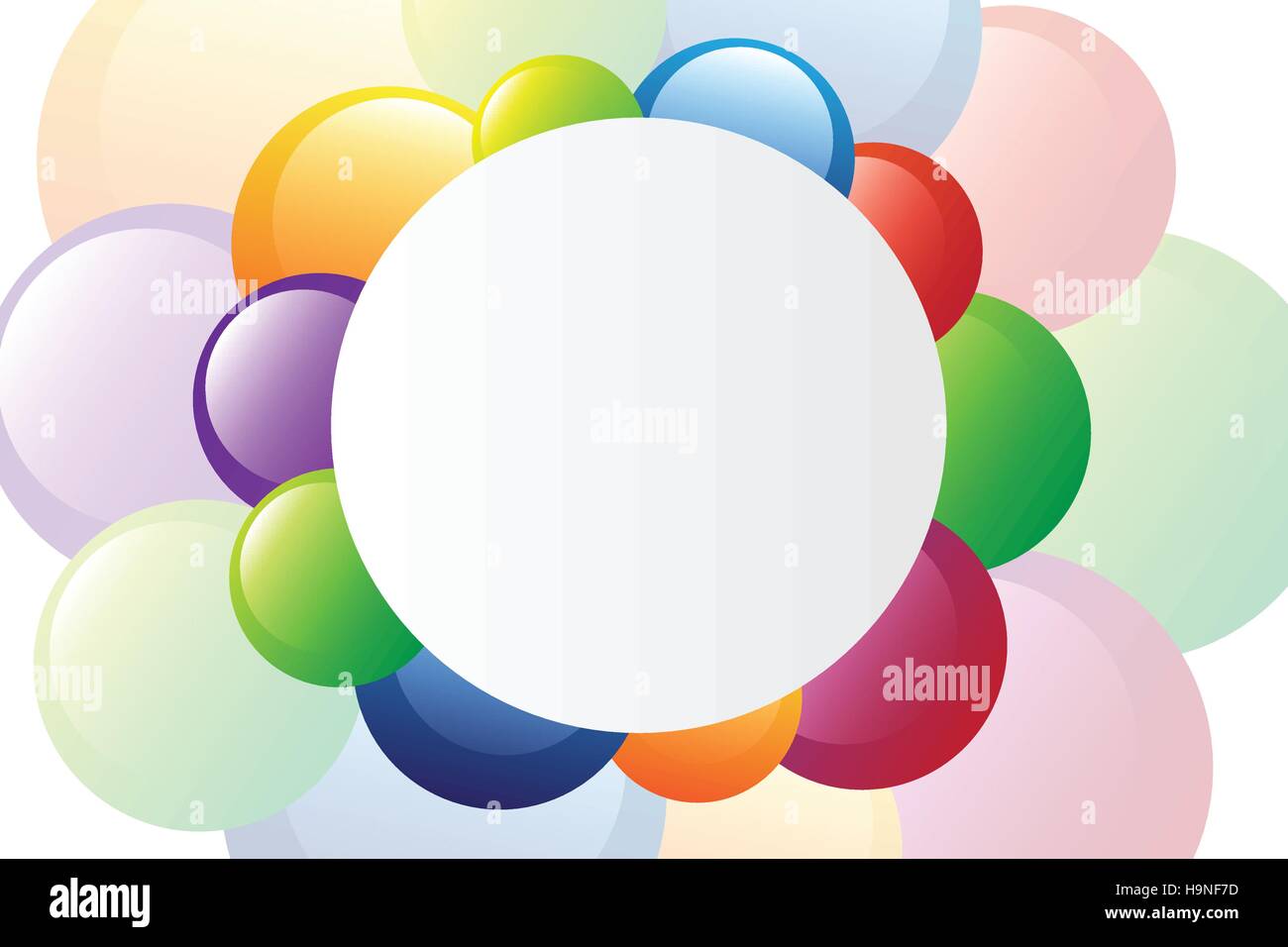 Abstract background with bright vector design elements Stock Vector ...