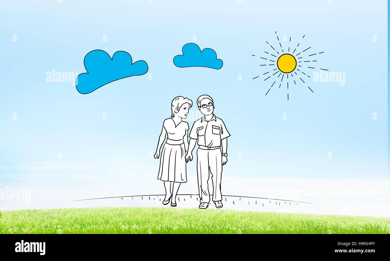 We are happy together Stock Photo - Alamy