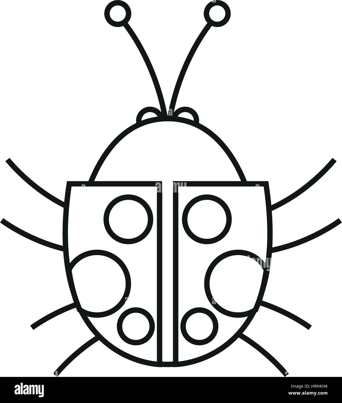 Isolated bug design Stock Vector Image & Art - Alamy