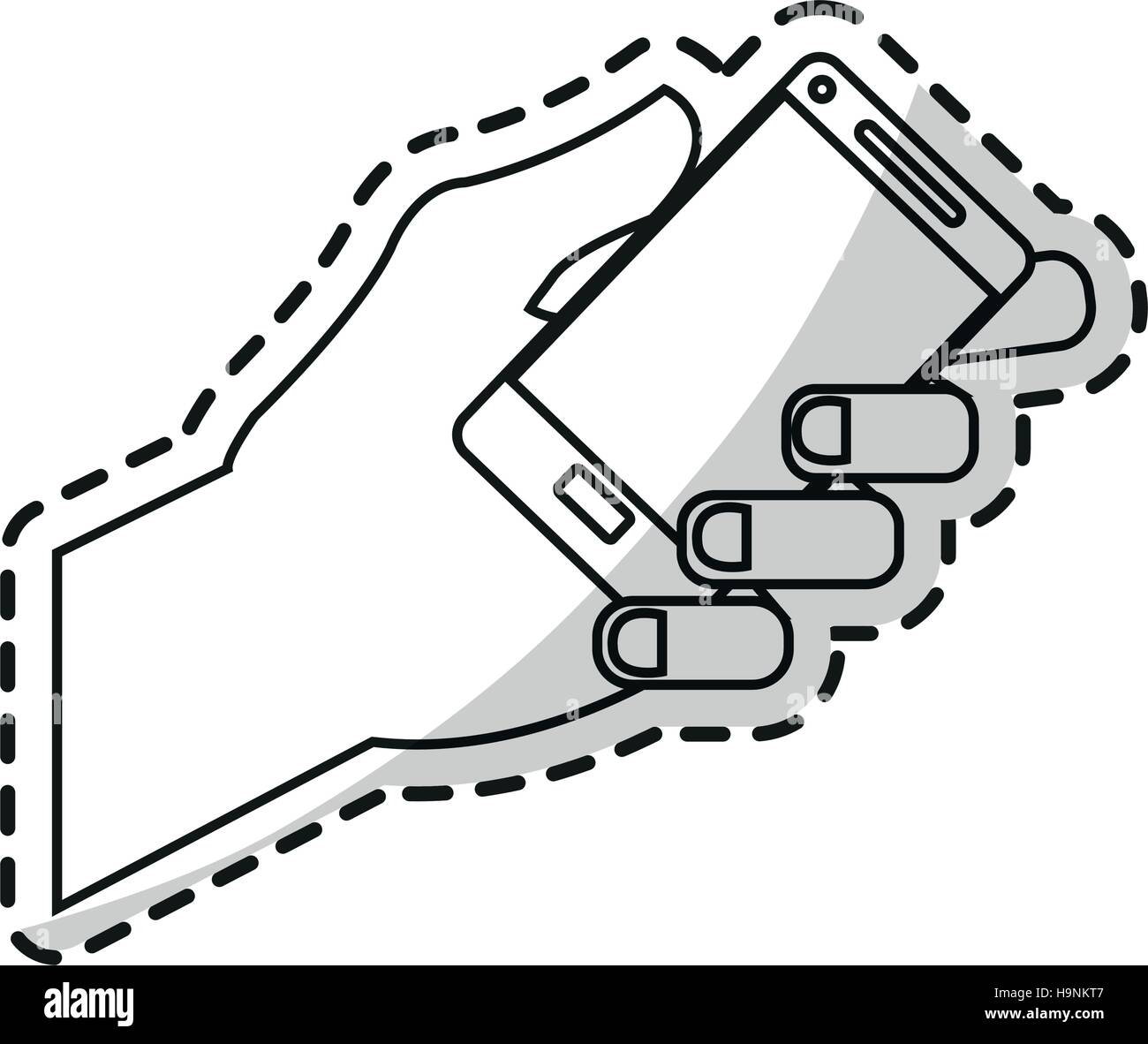 Isolated smartphone device design Stock Vector Image & Art - Alamy