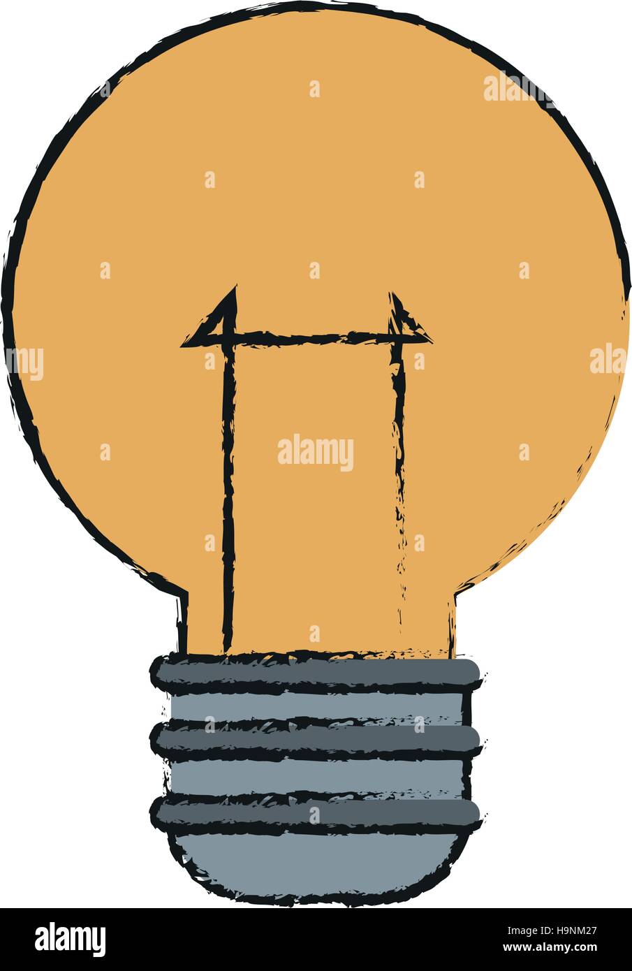 Isolated light bulb design Stock Vector Image & Art - Alamy