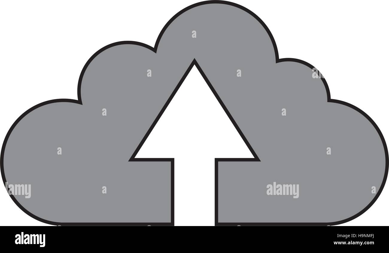 Isolated cloud computing design Stock Vector Image & Art - Alamy