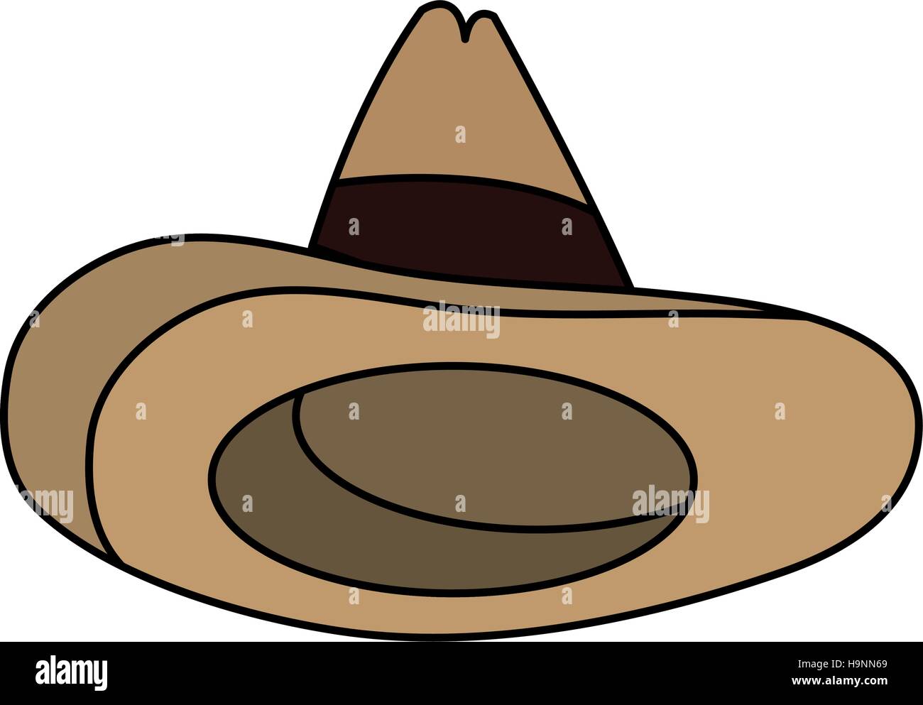 Isolated mexican hat design Stock Vector Image & Art - Alamy