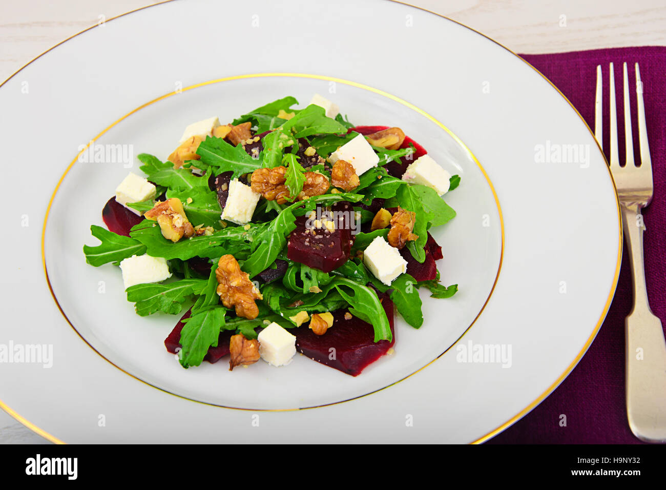 Tell me a salad of boiled beets without mayonnaise Tell me a salad of boiled beets without mayonnaise