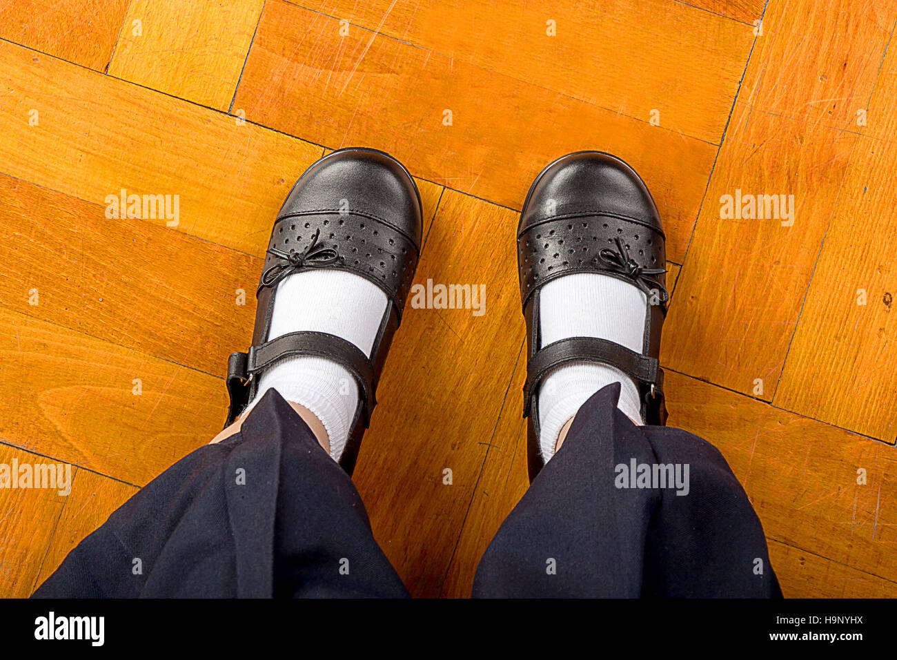shoes school girl