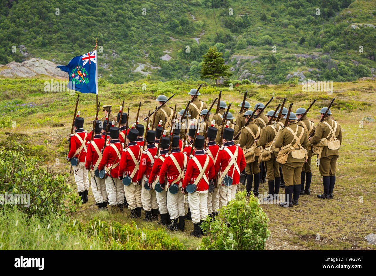 The historic Signal Hill Tattoo event in St. John's Newfoundland and