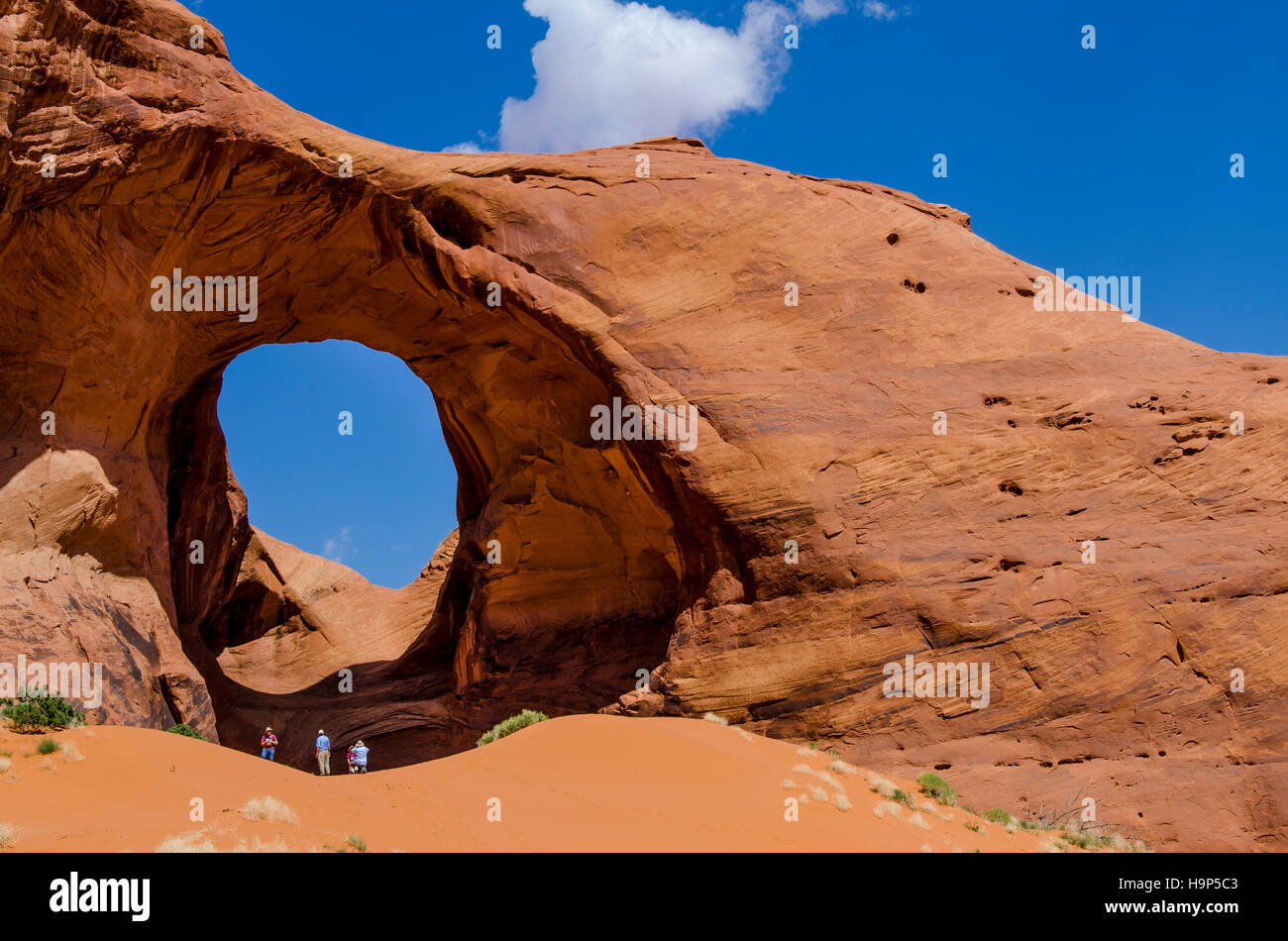 Ear Of The Wind Arch, Monument Valley Navajo Tribal Park, Monument