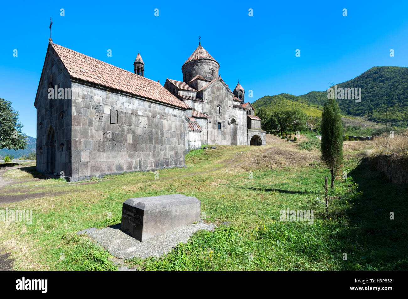 11th-century Haghpat Monastery, Surb Nishan, Cathedral, Haghpat, Lori Province, Armenia, Caucasus, Middle East, Asia, Unesco World Heritage Site Stock Photo