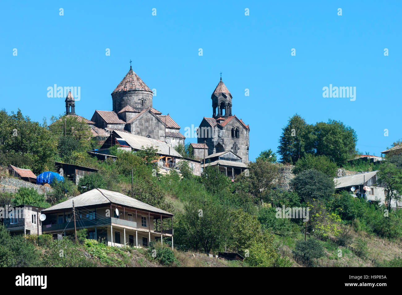 11th-century Haghpat Monastery, Haghpat, Lori Province, Armenia, Caucasus, Middle East, Asia, Unesco World Heritage Site Stock Photo