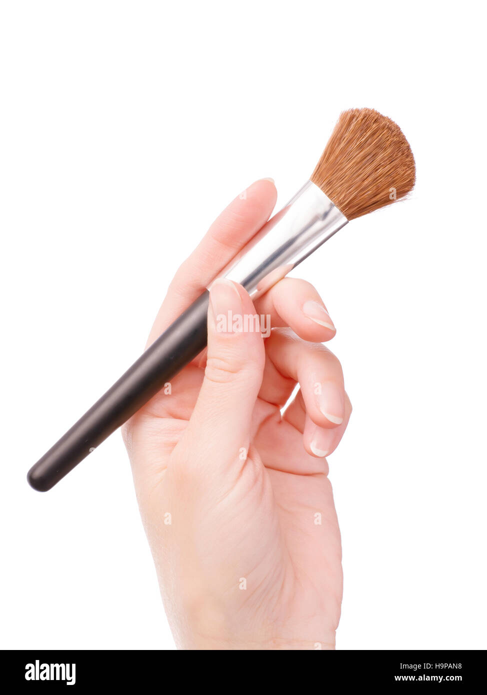 https://c8.alamy.com/comp/H9PAN8/woman-hand-holding-cosmetic-brush-isolated-on-white-H9PAN8.jpg