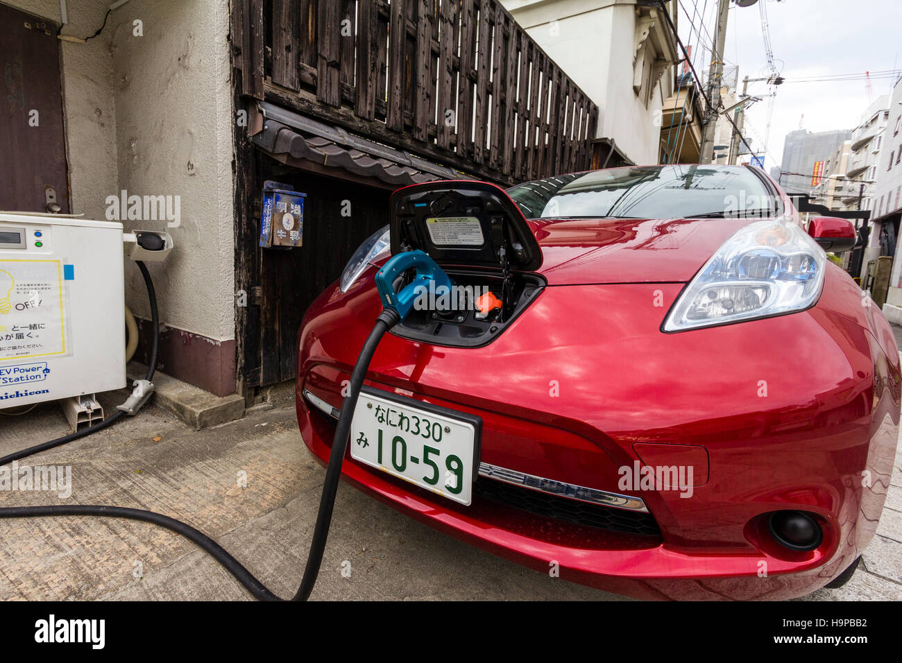 Japanese vehicle charging hires stock photography and images Alamy